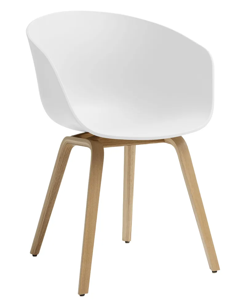 Hay Sessel About a chair - Blau - Recyceltes Polypropylen - Designer Hee Welling 