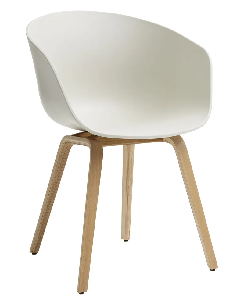 Hay Sessel About a chair - Blau - Recyceltes Polypropylen - Designer Hee Welling 