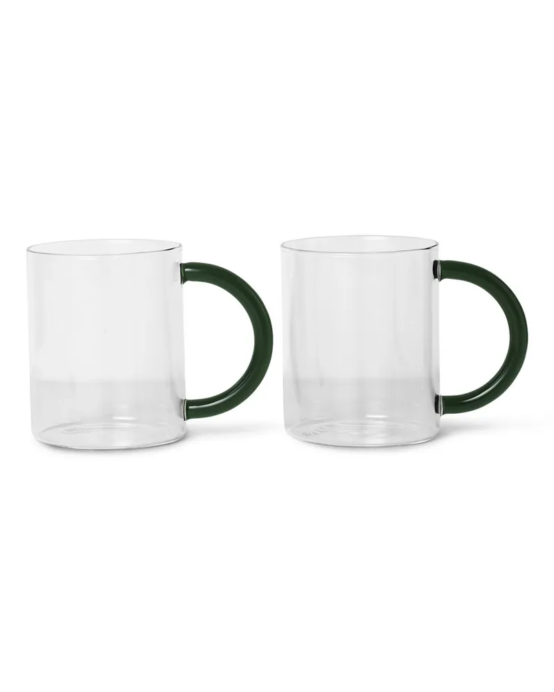 ferm LIVING Becher Still - Transparent - mundgeblasenes Glas - Designer Trine Andersen 