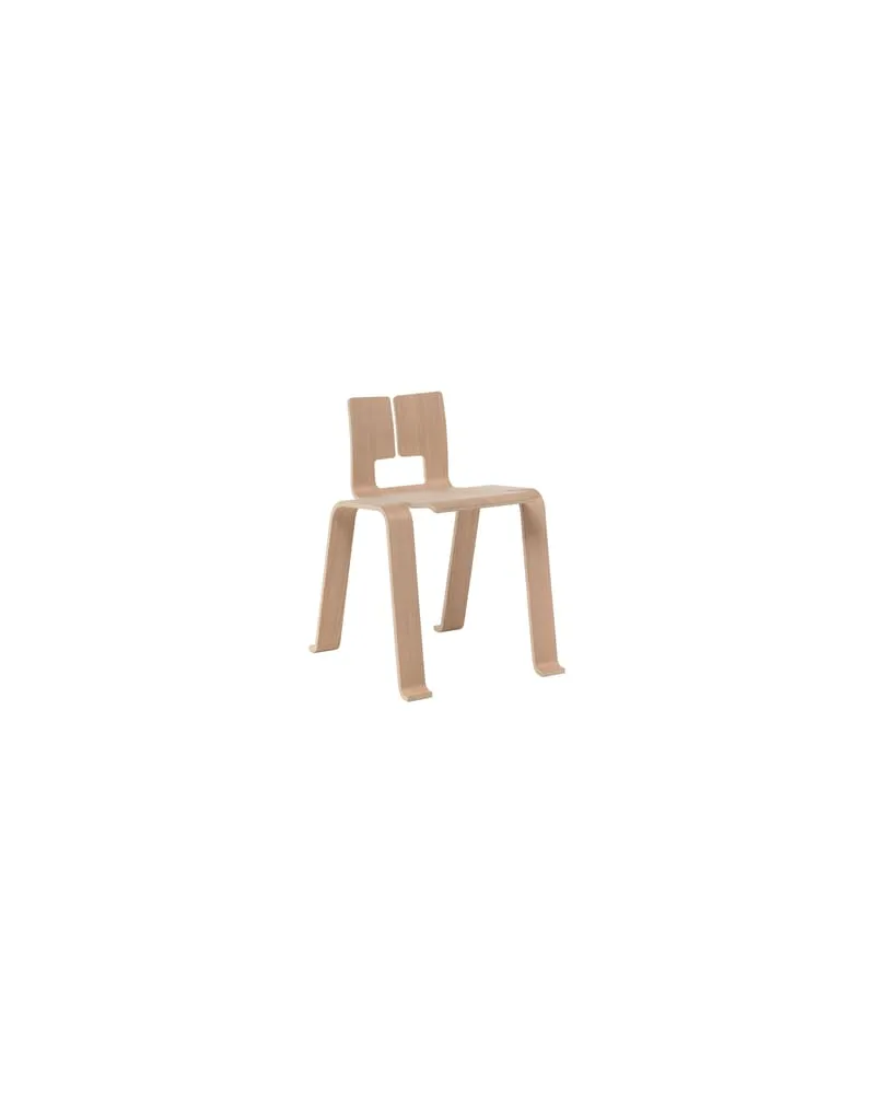 Cassina Stapelbarer Stuhl i Maestri - Holz natur - Eichenholzfurnier - Designer Charlotte Perriand 