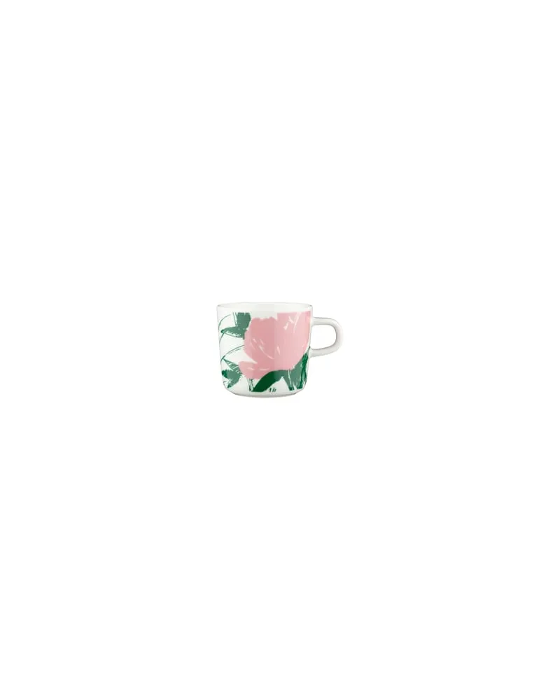 Marimekko Kaffeetasse Puutarhakutsut - Grün - Sandstein - Designer Fujiwo Ishimoto 