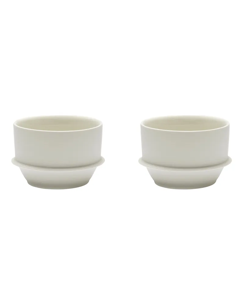 Serax Kaffeetasse Dune - Weiß - Porzellan - Designer Kelly Wearstler 