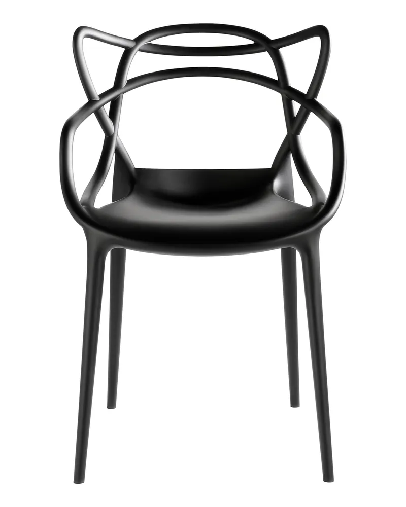 Kartell Stapelbarer Stuhl Masters - Metall - Recyceltes thermoplast. Technopolymer - Designer Philippe STARCK with Eugeni QUITLLET 