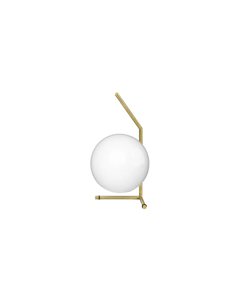 Flos Tischleuchte IC - Gold - geblasenes Glas - Designer Michael Anastassiades 