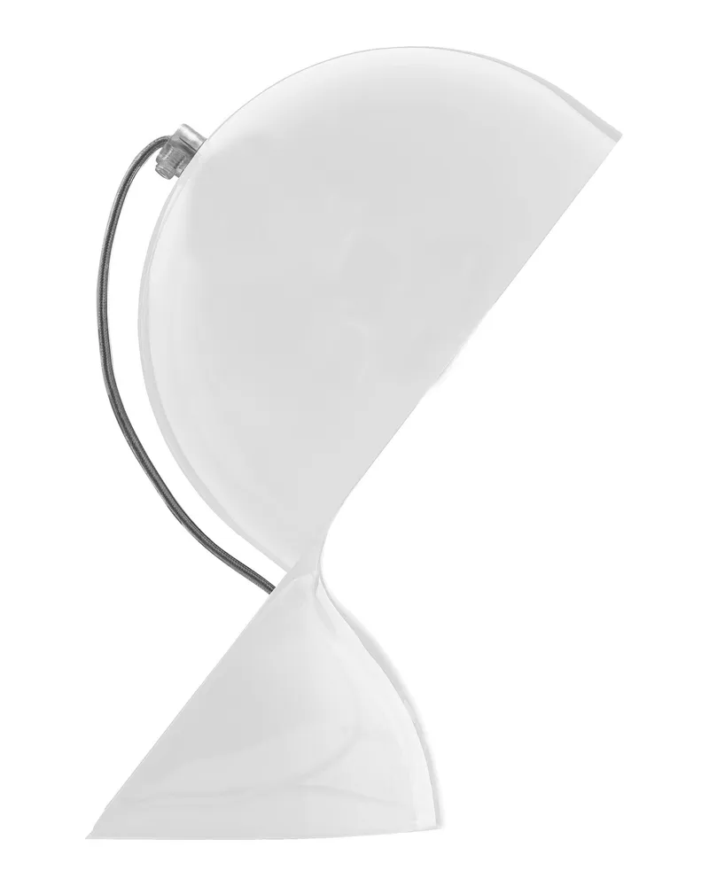 Artemide Tischleuchte Dalù - Rot - Geformter Thermoplast - Designer Vico Magistretti 