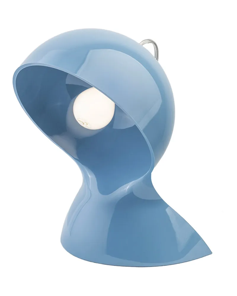 Artemide Tischleuchte Dalù - Rot - Geformter Thermoplast - Designer Vico Magistretti 