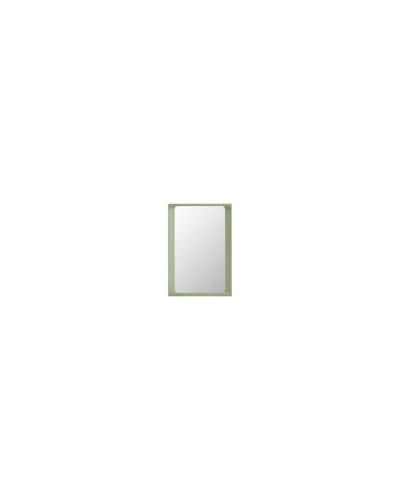 Muuto Wandspiegel Arced - Grün - Glas - Designer Rhys Cooper 