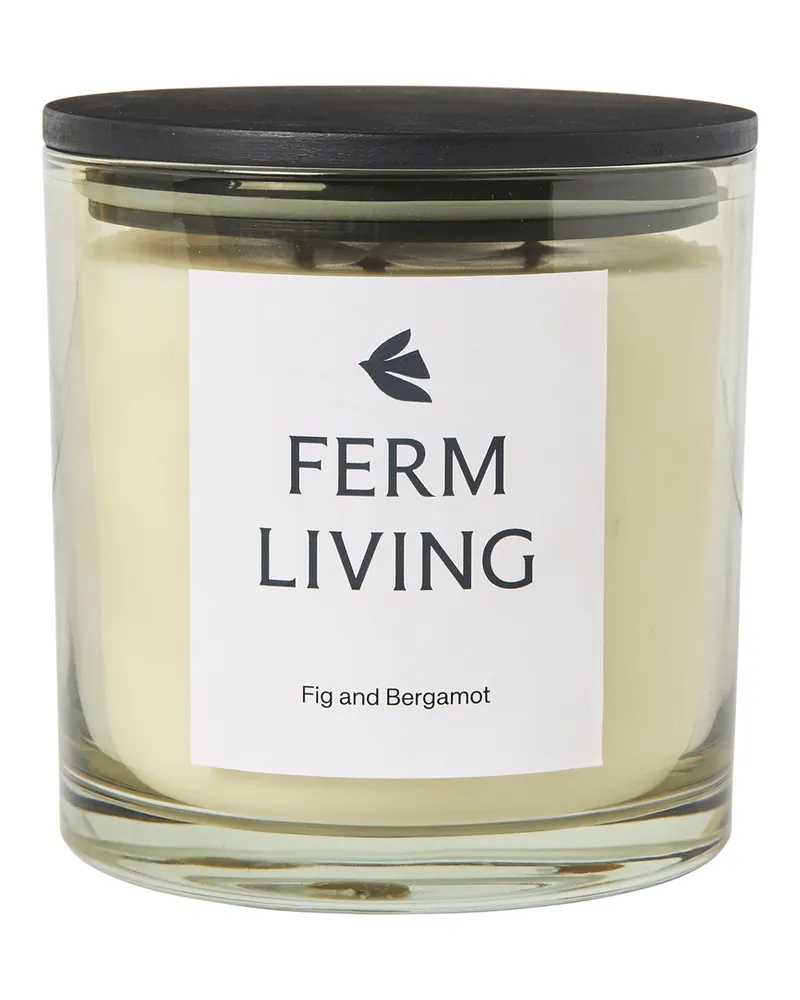 ferm LIVING Parfumierte Kerze Vitto - Violett - Rapswachs 