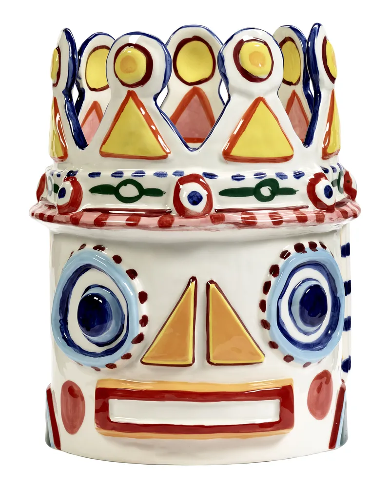 Serax Vase Feast - Bunt - Sandstein - Designer Ivo Bisignano 
