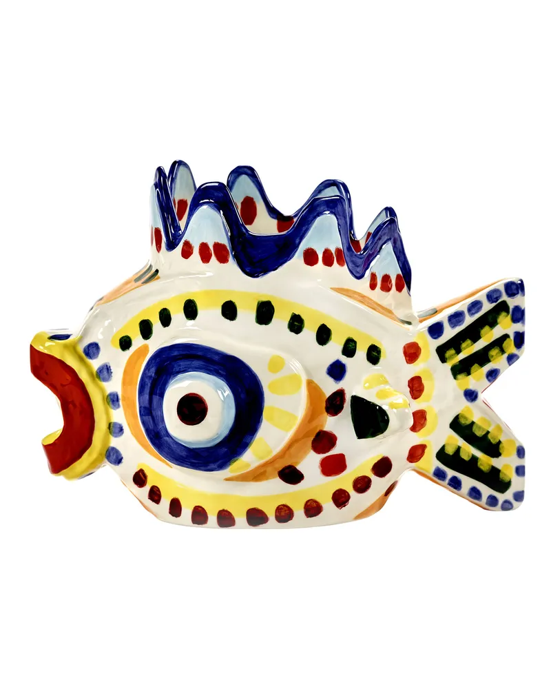 Serax Vase Feast - Bunt - Sandstein - Designer Ivo Bisignano 