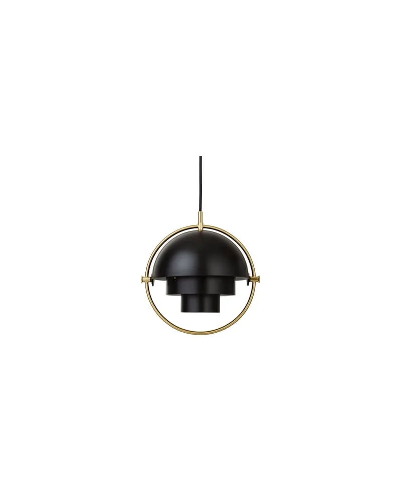 Gubi Pendelleuchte Multi-Lite - Schwarz - Metall - Designer Louis Weisdorf 