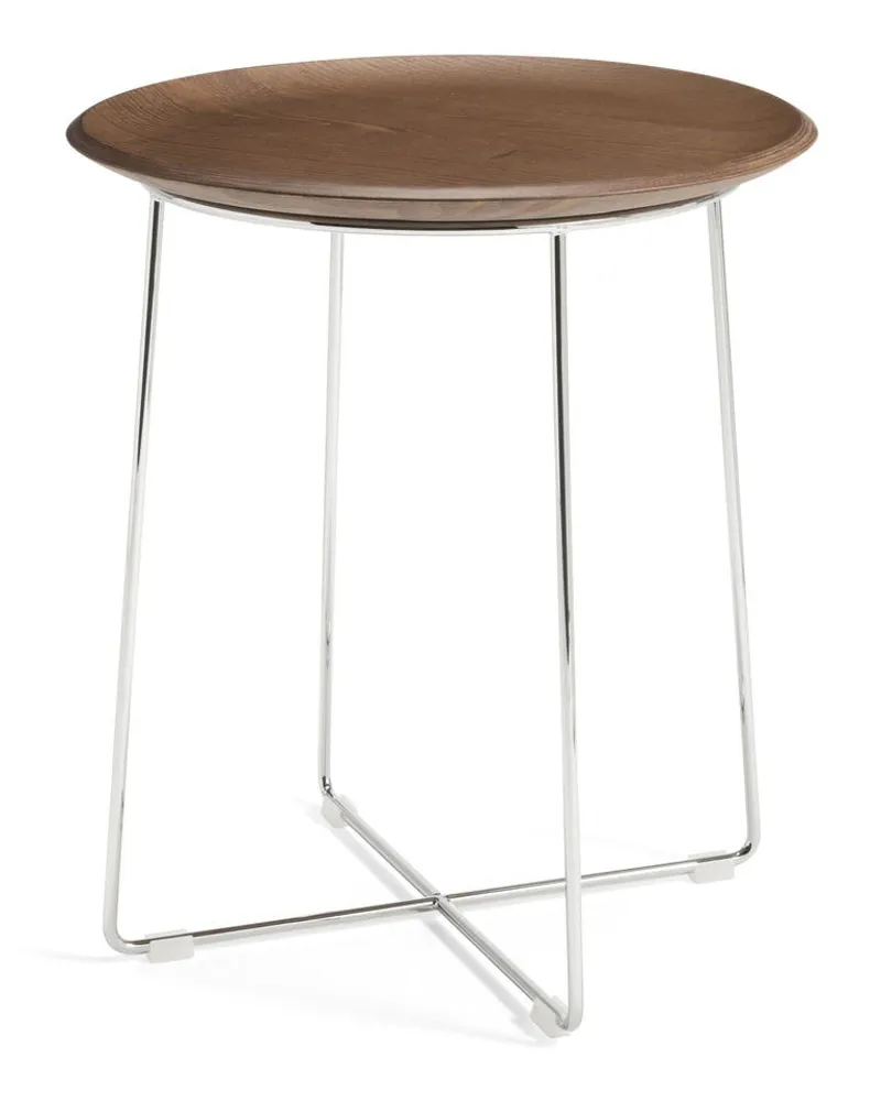 Kartell Beistelltisch Smart Wood - Holz natur - Buchenfurnier - Designer Philippe Starck 