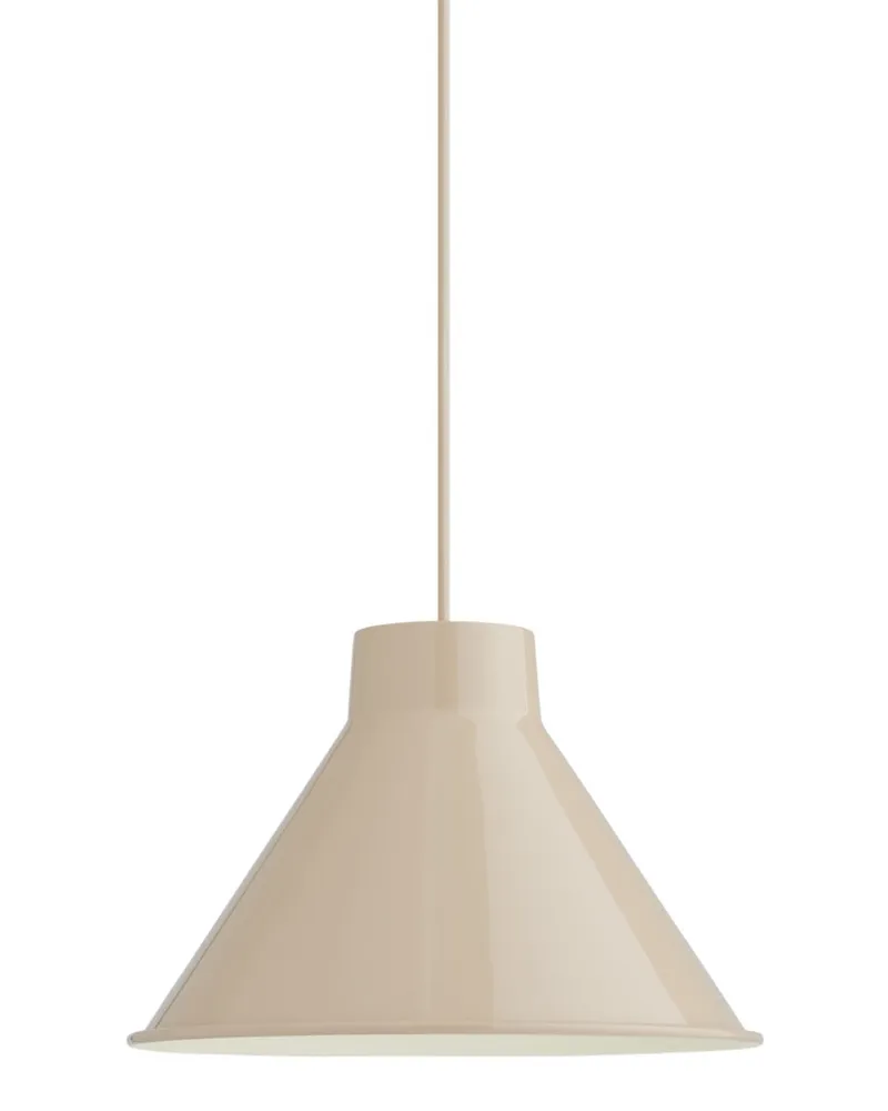 Muuto Pendelleuchte Top - Beige - Stahl - Designer Big Game 