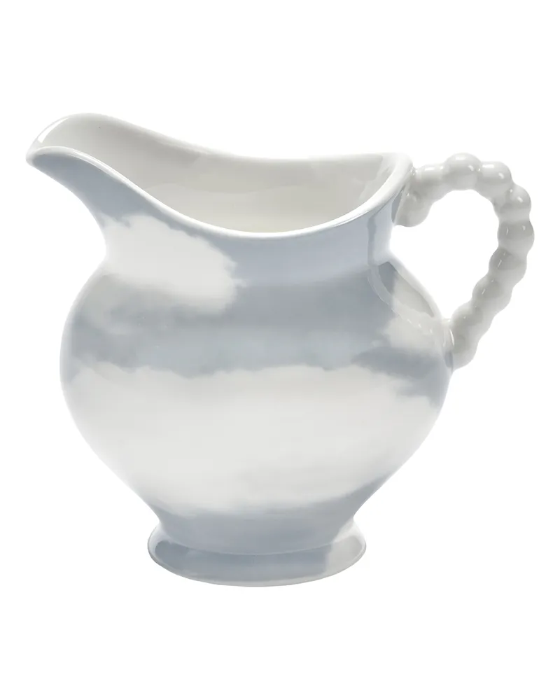 Serax Milchtopf LES OBJETS MOULEVERSANTS - Blau - emailliertes Porzellan - Designer Wouters & Hendrix 