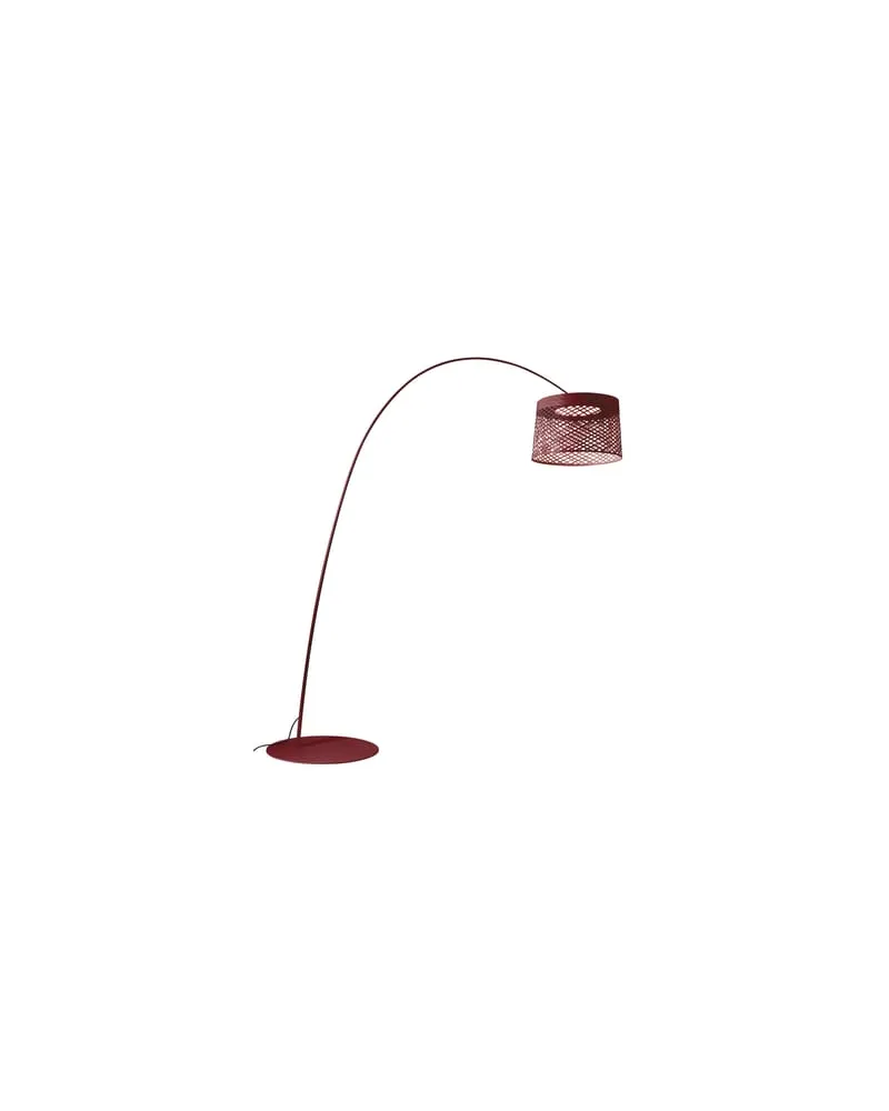 Foscarini Outdoor-Stehleuchte Twiggy - Rot - Verbund-Werkstoffe - Designer Marc Sadler 