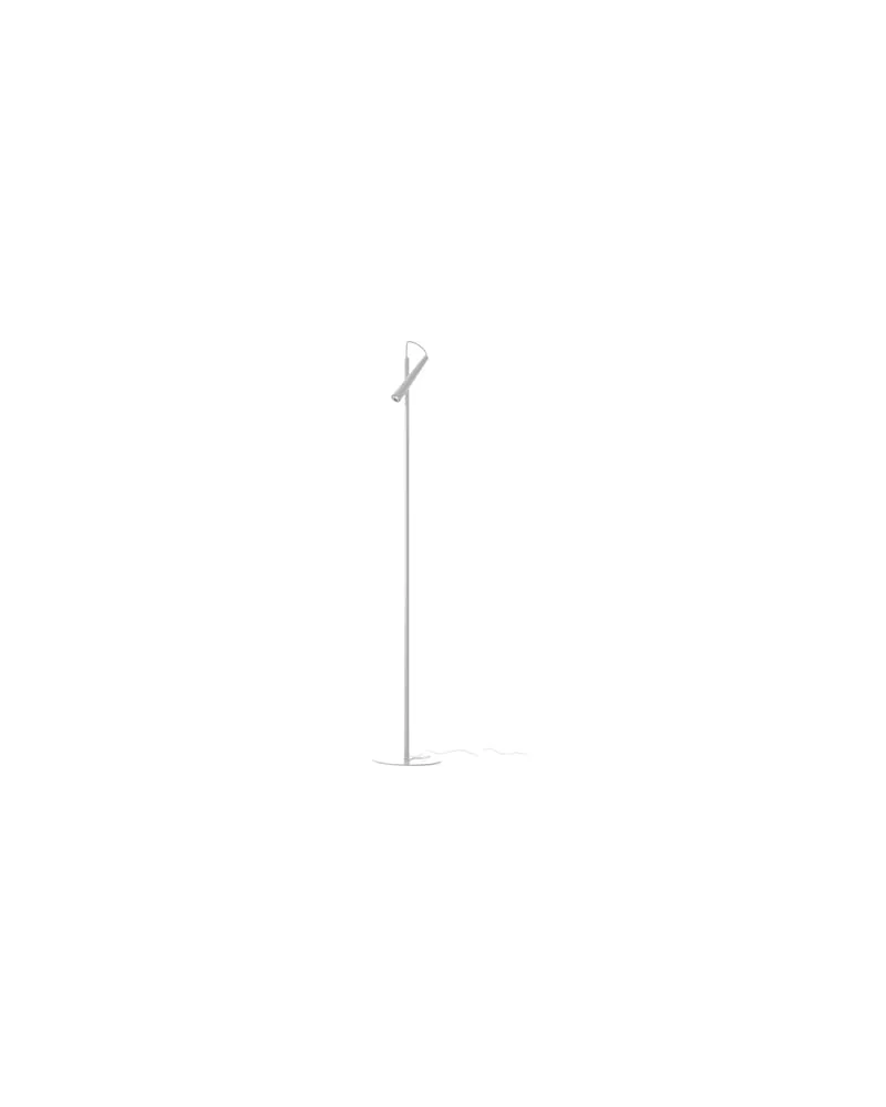 Foscarini Stehleuchte Magneto - Weiß - lackierter Stahl - Designer Giulio Iacchetti 