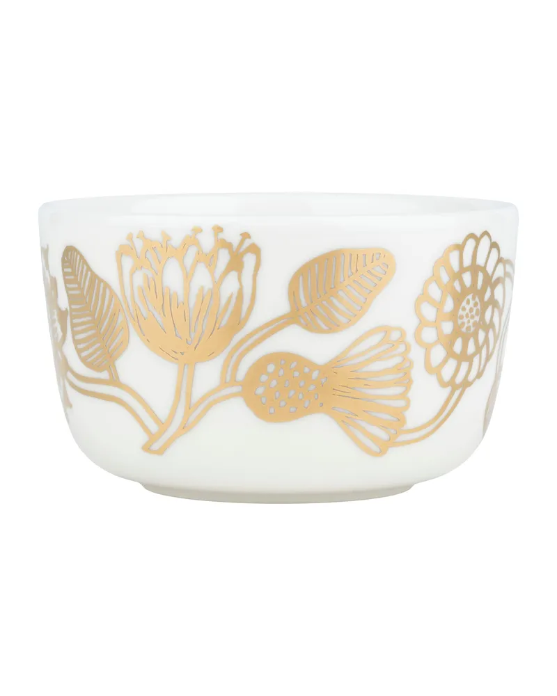 Marimekko Schale Tiara - Gold - Sandstein - Designer Erja Hirvi 