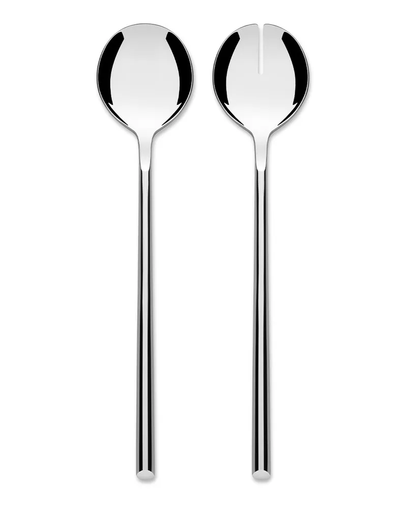 Alessi Salatbesteck CLIVO - Metall - rostfreier Stahl - Designer Patricia Urquiola 