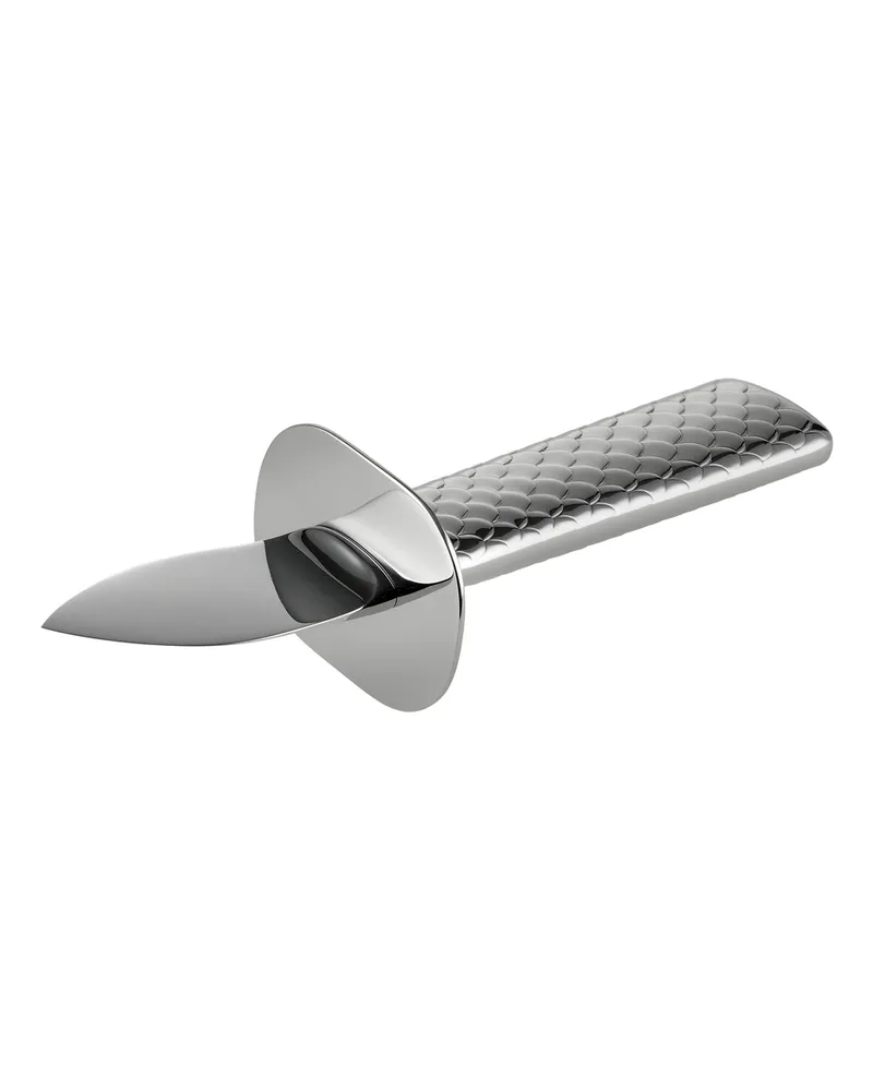 Alessi Austern-Messer Colombina Fish - Metall - rostfreier Stahl - Designer Doriana & Massimiliano Fuksas 
