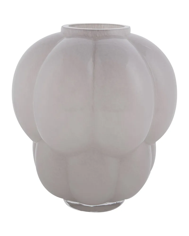 AYTM Vase Uva - Grau - mundgeblasenes Glas 