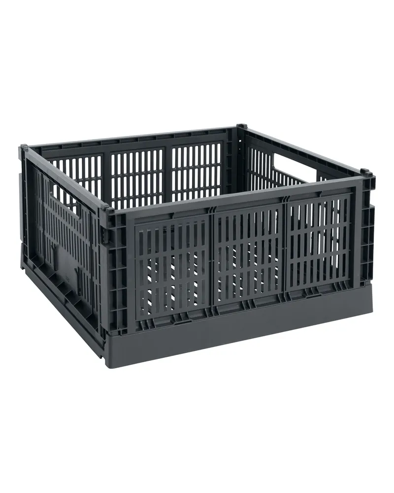 Hay Korb Colour Crate - Weiß - Recyceltes Polypropylen - Designer Hay Studio 
