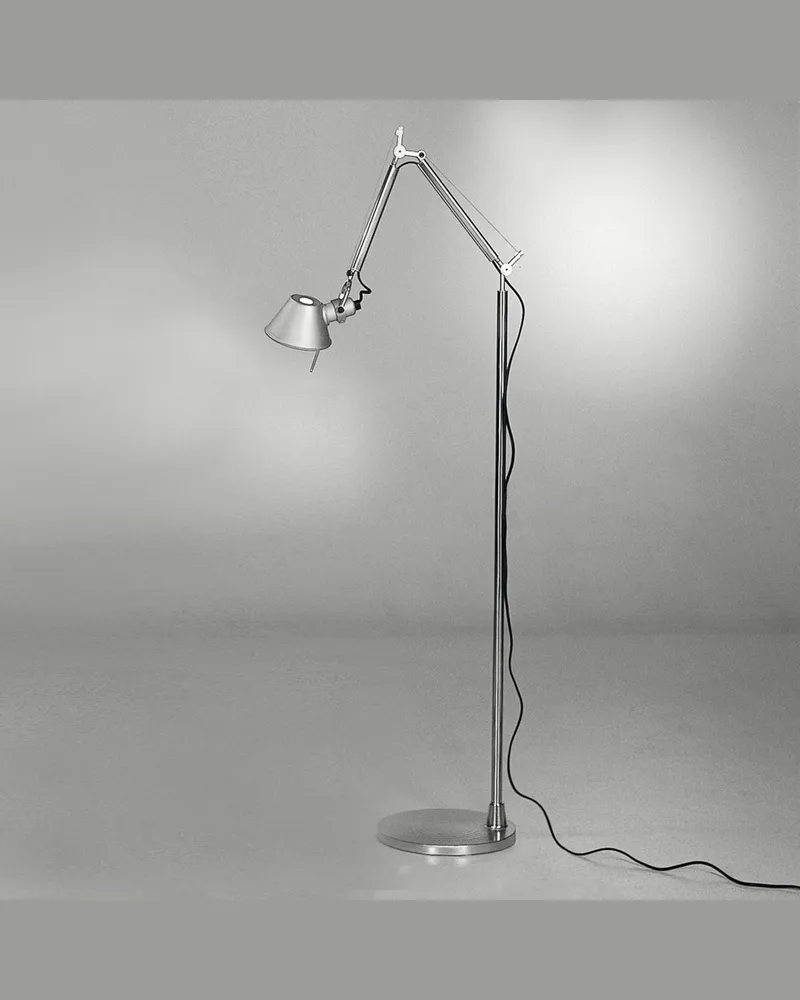 Artemide Stehleuchte Tolomeo - Metall - Aluminium - Designer Michele de Lucchi 