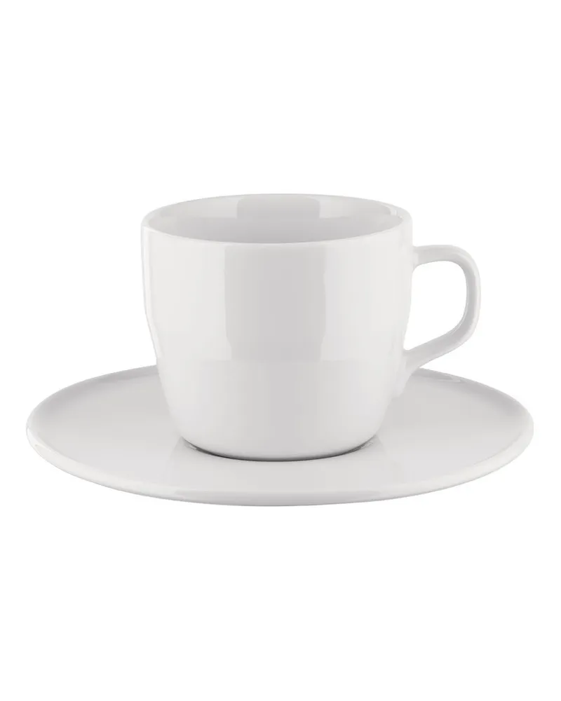 Alessi Kaffeetasse Itsumo - Weiß - Porzellan - Designer Naoto Fukasawa 