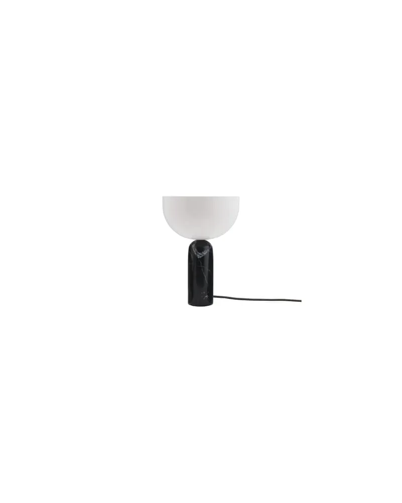 New Works Tischleuchte Kizu - Schwarz - Polyacryl - Designer Lars Tornoe 
