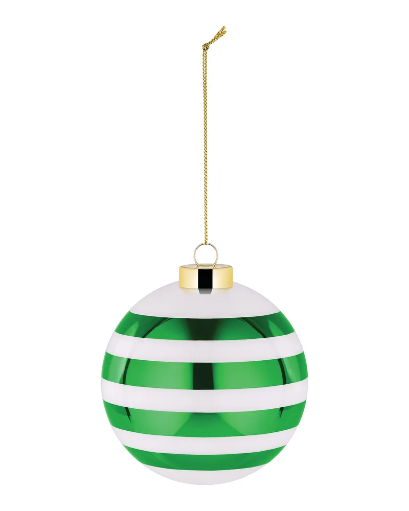 Alessi Weihnachtskugel Delight - Grün - mundgeblasenes Glas - Designer Nika Zupanc 