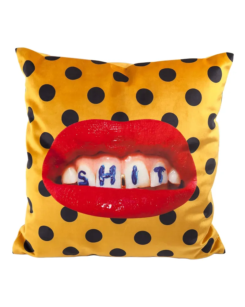 Seletti Kissen Toilet Paper - Bunt - Daune - Designer Pierpaolo Ferrari 