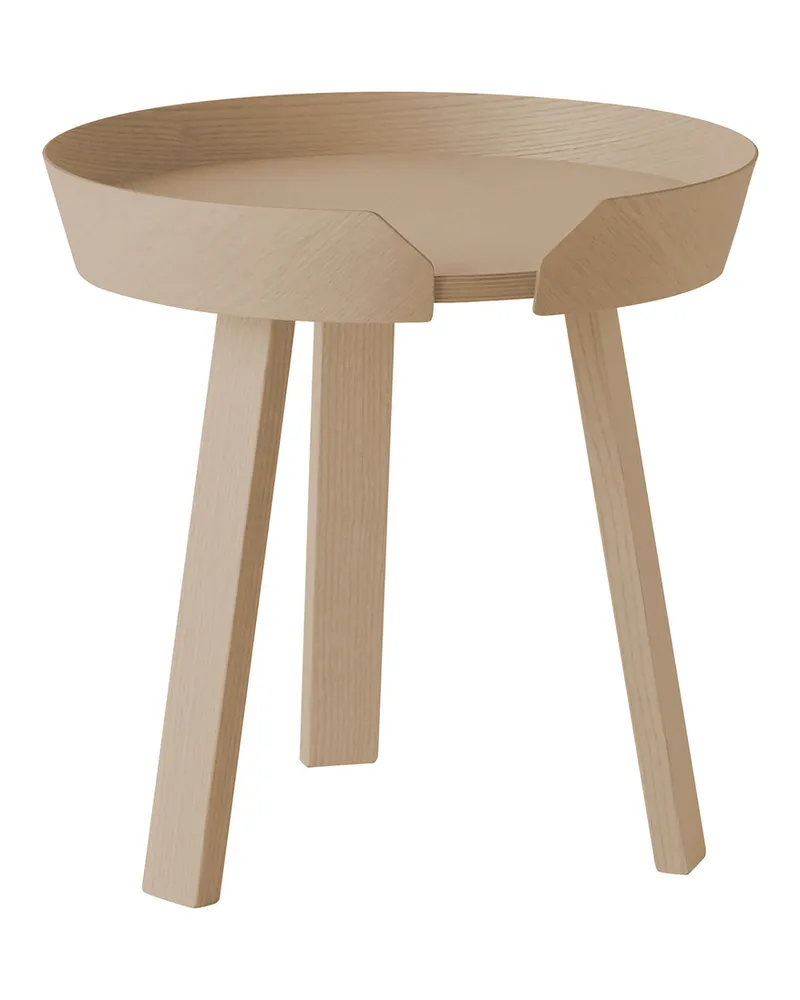 Muuto Couchtisch Around - Holz natur - Eiche - Designer Thomas Bentzen 