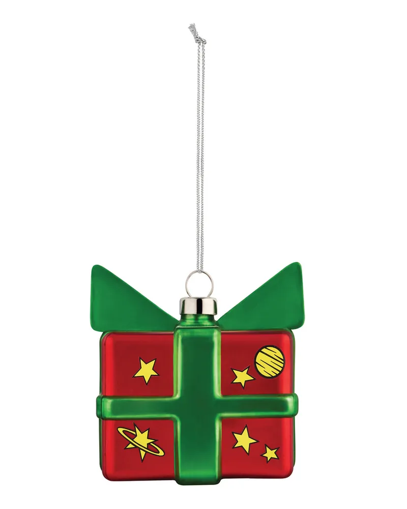 Alessi Weihnachtskugel Noël - Bunt - geblasenes Glas - Designer Massimo Giacon 