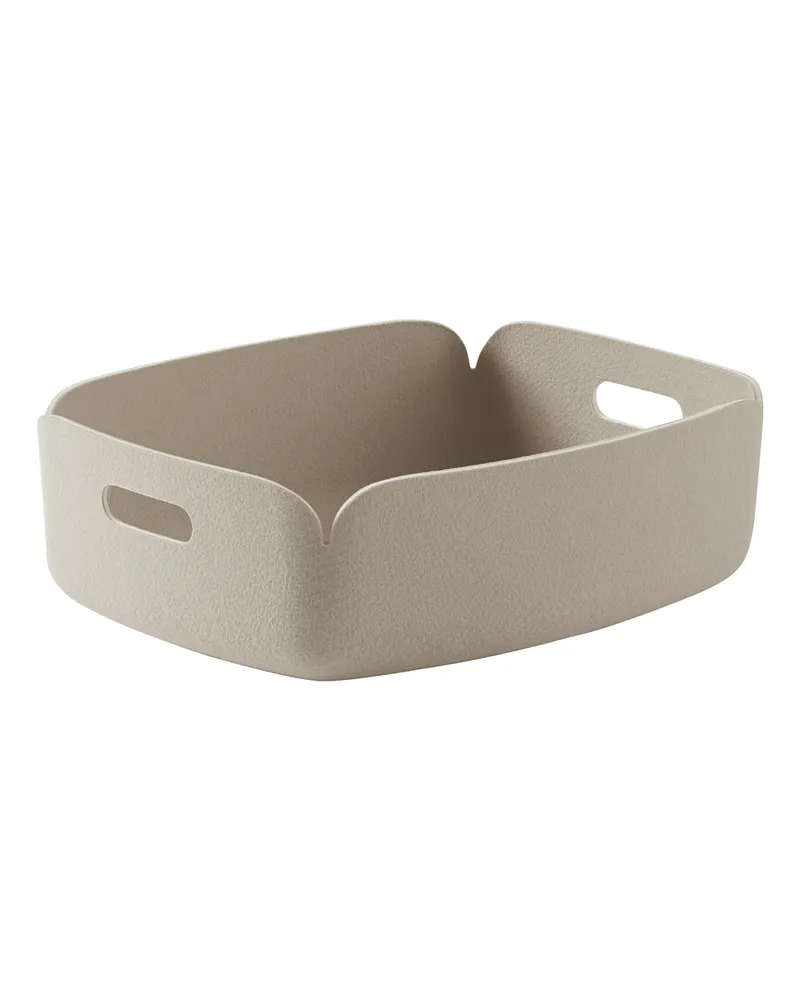 Muuto Korb Restore - Blau - Filz, recycelt - Designer Mika Tolvanen 