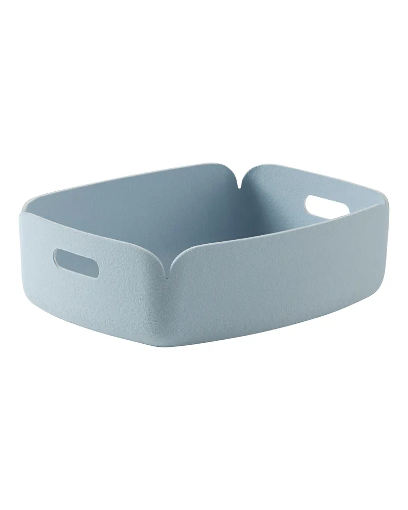 Muuto Korb Restore - Blau - Filz, recycelt - Designer Mika Tolvanen 