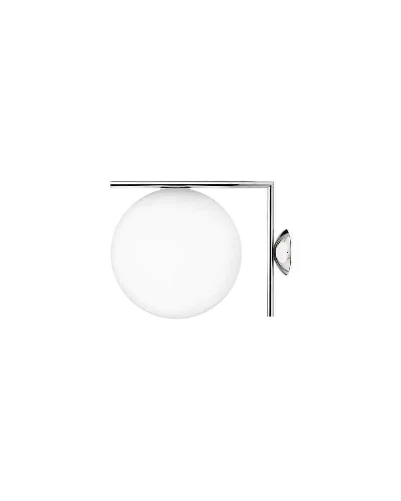 Flos Wandleuchte IC - Metall - verchromter Stahl - Designer Michael Anastassiades 