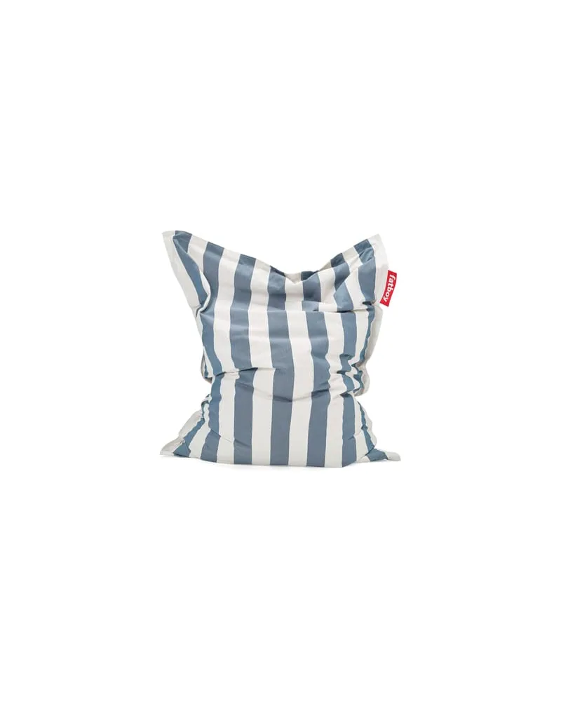 Fatboy Outdoor-Hocker Original - Blau - Olefin-Gewebe - Designer Jukka Setälä 