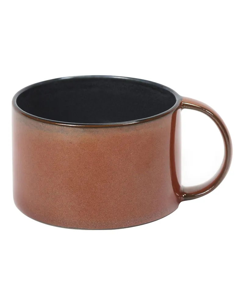 Serax Kaffeetasse Terres de rêves - Orange - emaillierter Sandstein - Designer Anita Le Grelle 