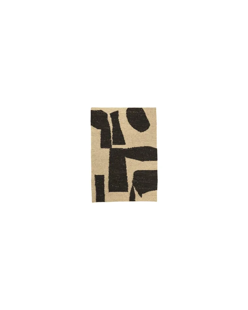 ferm LIVING Teppich Tapis - Weiß - Wolle aus Neuseeland 
