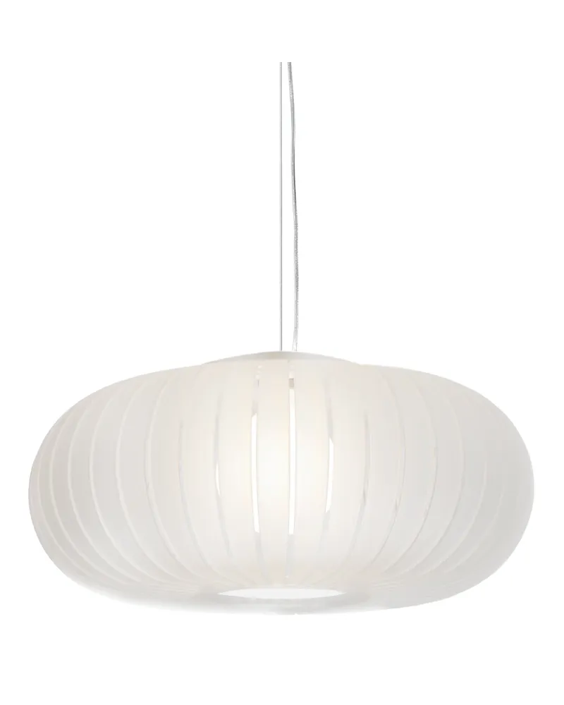 Kartell Pendelleuchte Teresa - Orange - Recyceltes PMMA - Designer Ferruccio Laviani 