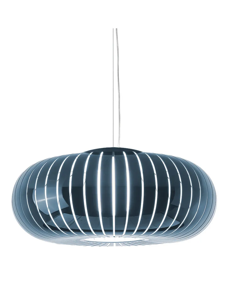Kartell Pendelleuchte Teresa - Orange - Recyceltes PMMA - Designer Ferruccio Laviani 