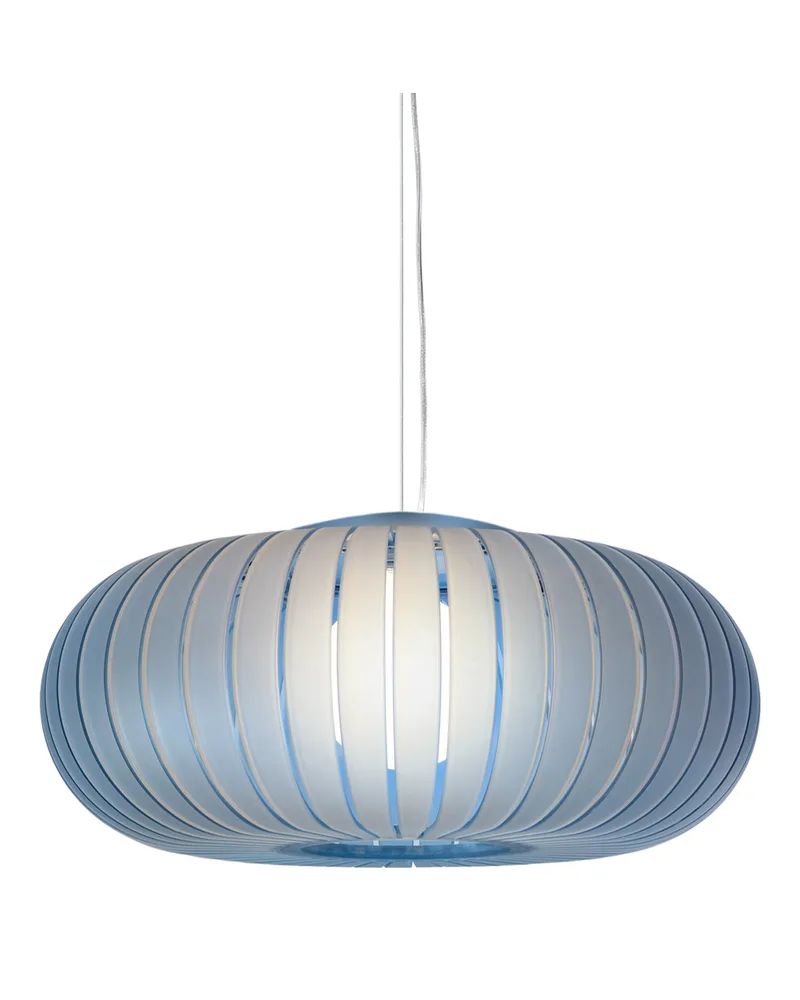 Kartell Pendelleuchte Teresa - Orange - Recyceltes PMMA - Designer Ferruccio Laviani 