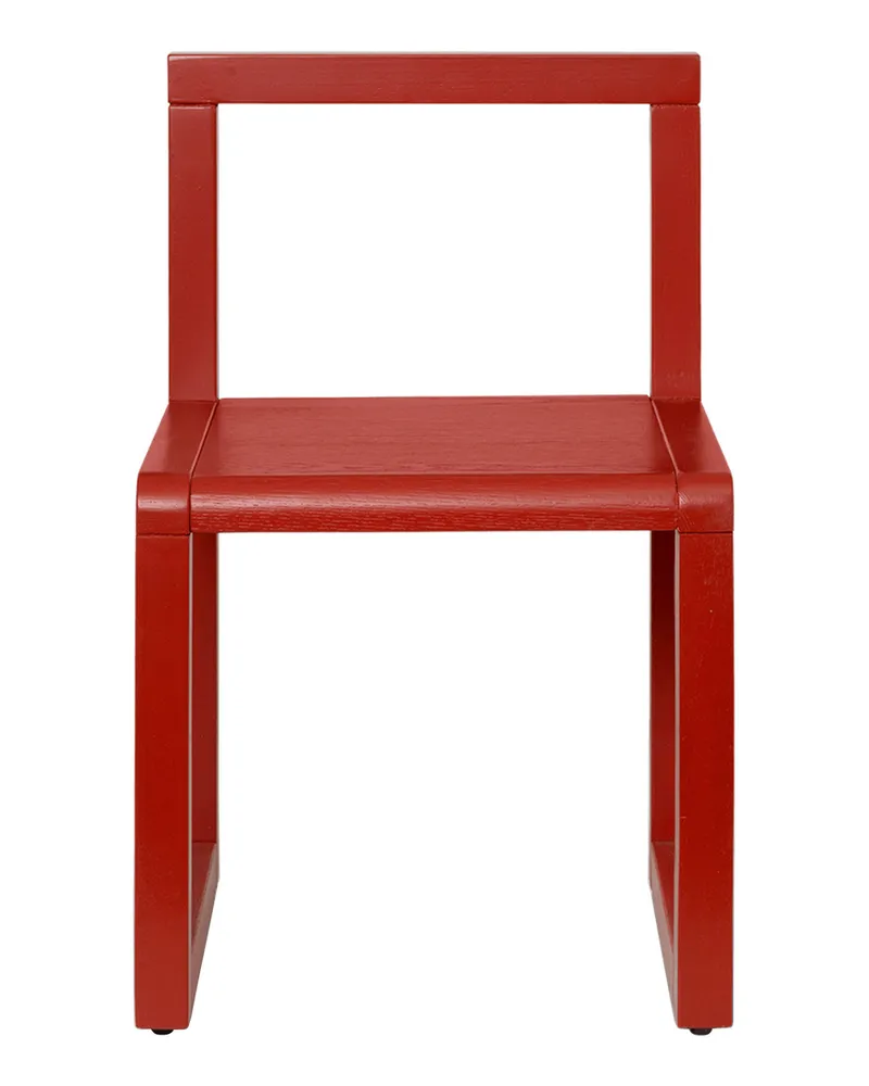 ferm LIVING Kinderstuhl Little Architect - Rot - Eschefurnier - Designer Says Who 