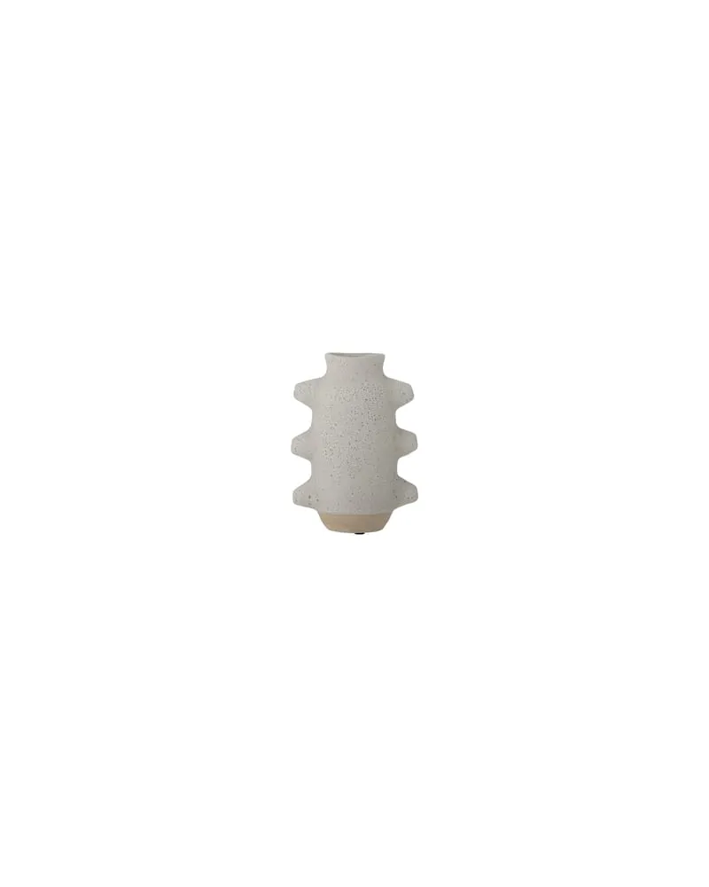 Bloomingville Vase Vases - Weiß - Keramik 