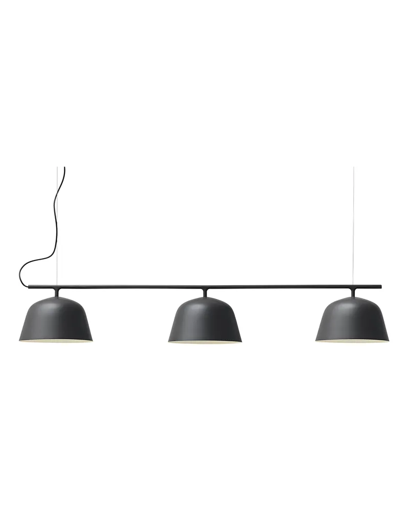 Muuto Pendelleuchte Ambit - Schwarz - Aluminium - Designer Taf Architects 
