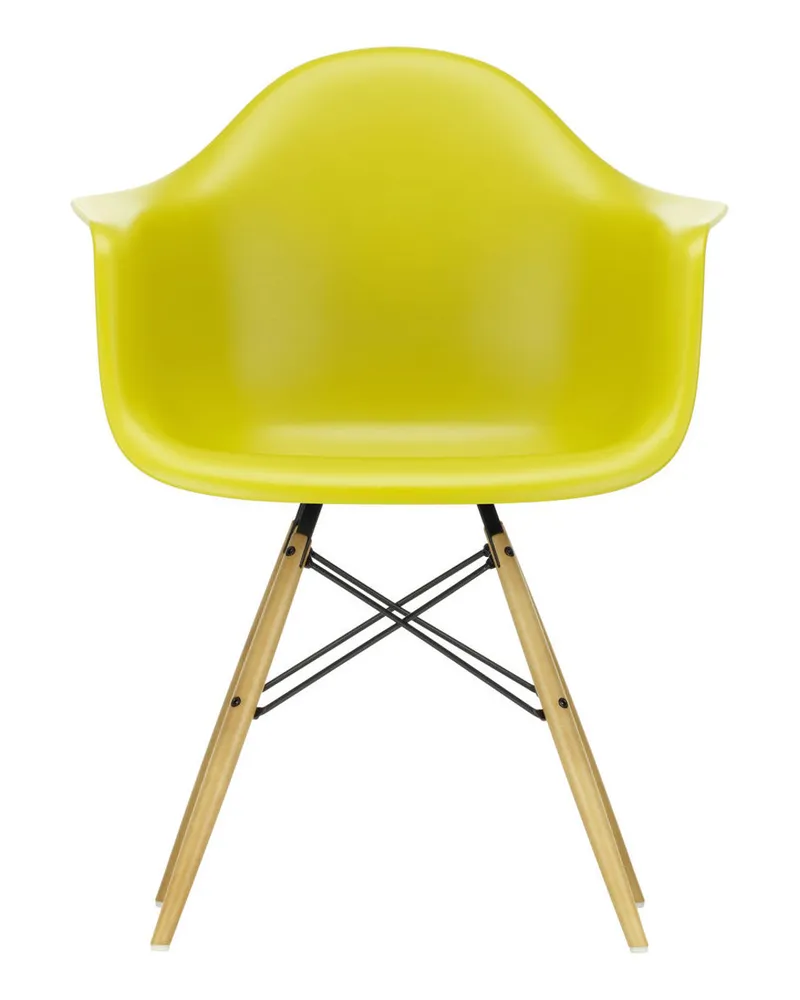 Vitra Sessel Eames Plastic Armchair - Weiß - Massivahorn - Designer Charles & Ray Eames 