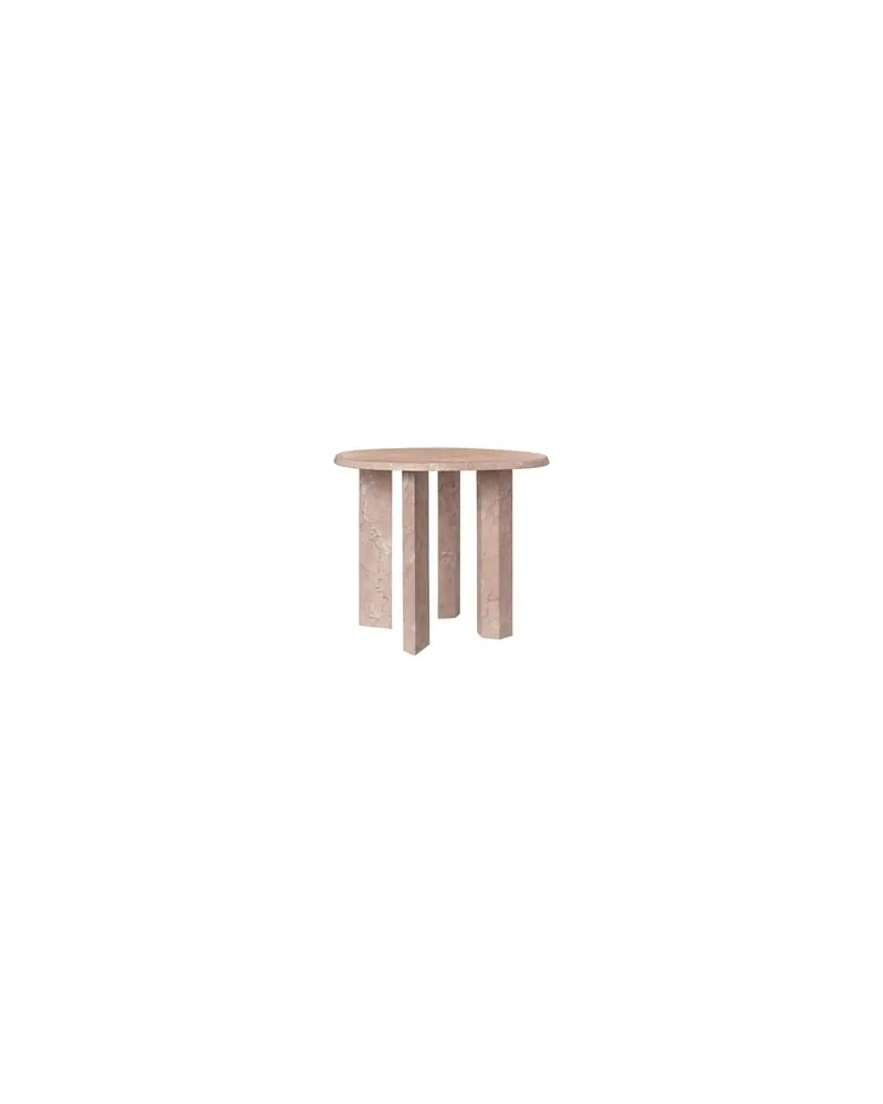 ferm LIVING Beistelltisch Taula - Rosa - Marmor - Designer Trine Andersen 