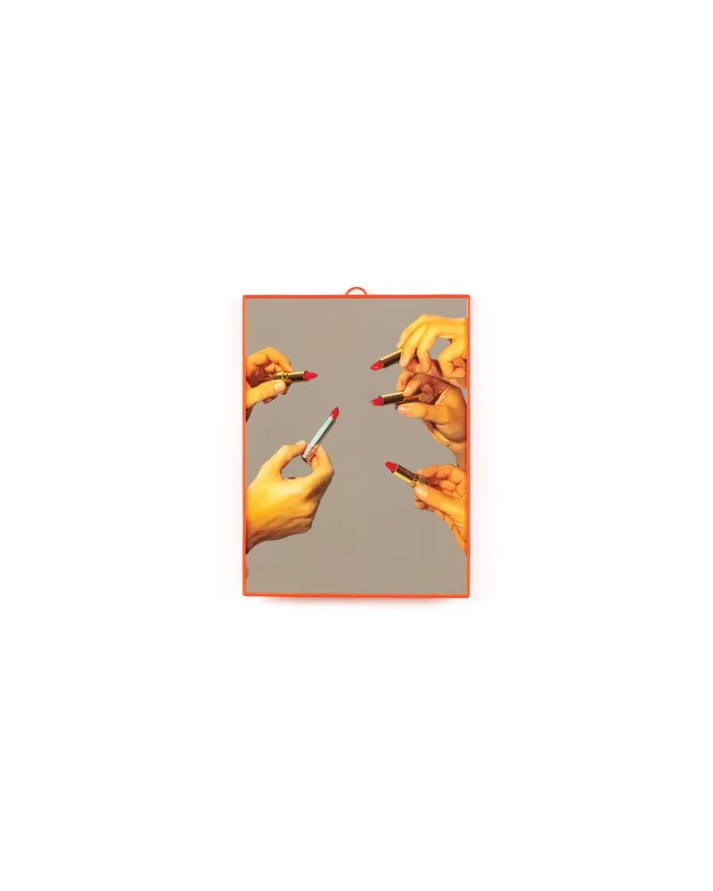 Seletti Stellspiegel Toilet Paper - Bunt - Glass mit Siebdruck - Designer Pierpaolo Ferrari 