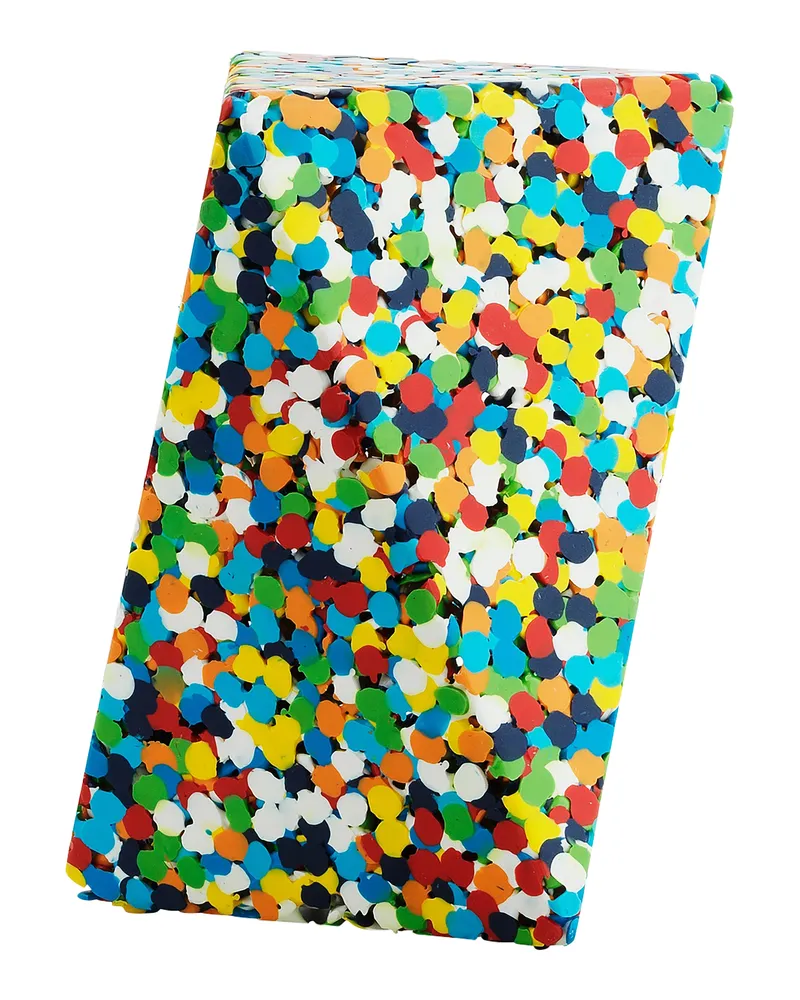 Normann Copenhagen Beistelltisch Delta Proust - Bunt - Recyceltes Polyethylen - Designer Alessandro Mendini 