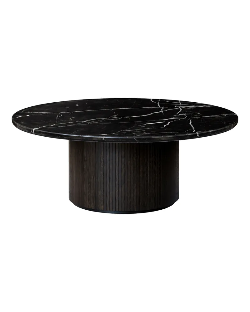 Gubi Couchtisch Moon - Schwarz - Marquina Marmor - Designer Space Copenhagen 