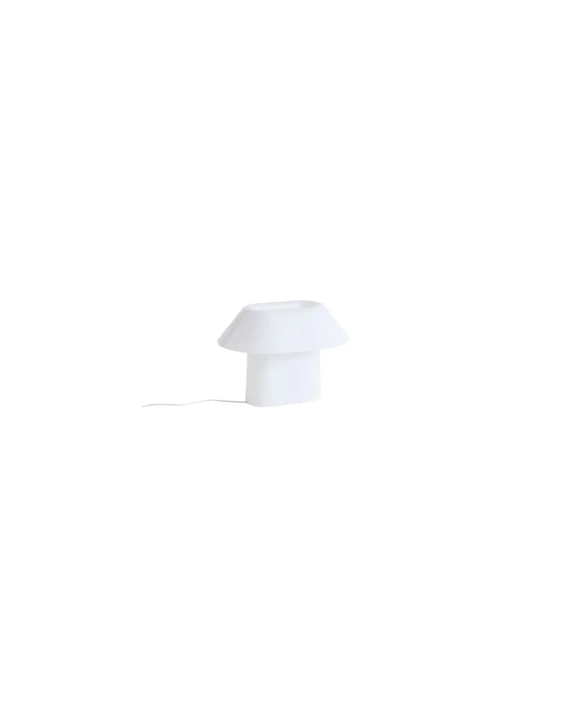 Hay Tischleuchte Drome - Weiß - Polyacryl - Designer Christian Juhl 